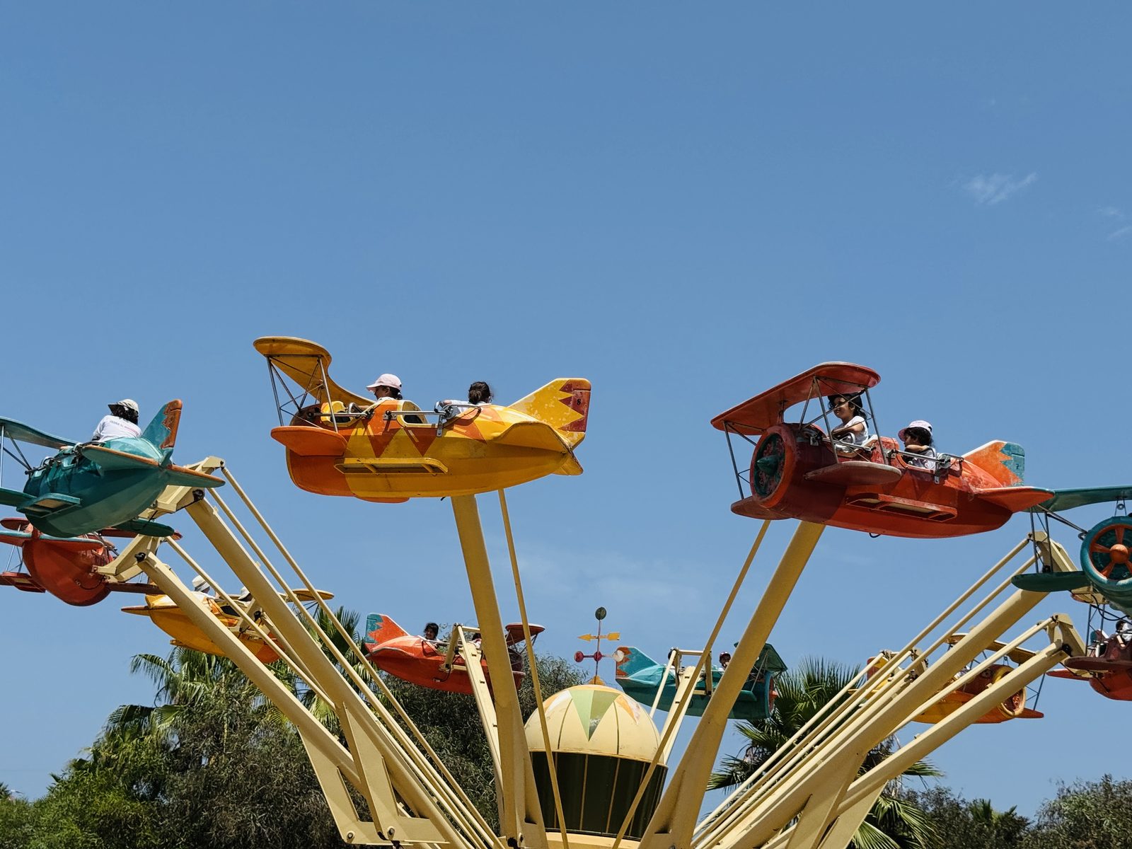 Sortie au parc d'attractions