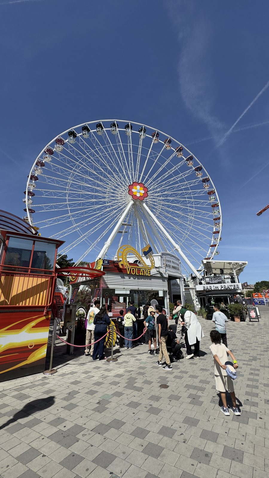 Sortie au parc d'attractions
